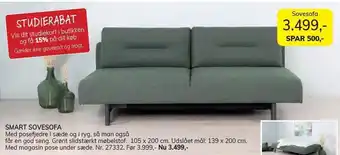 Daells Bolighus Smart sovesofa tilbud