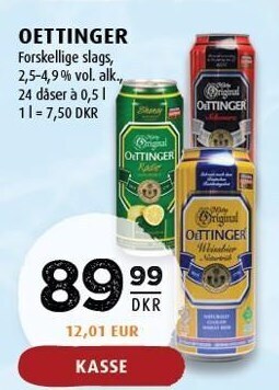 Scandinavian Park Oettinger tilbud
