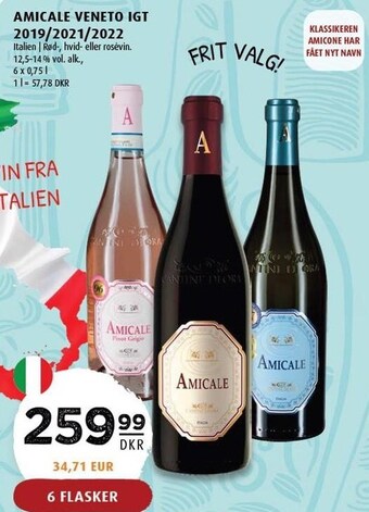 Amicale veneto igt 2019/2021/2022