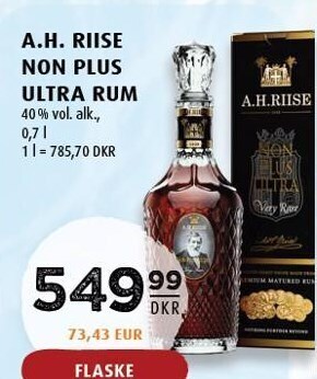 Scandinavian Park A.h. riise non plus ultra rum tilbud