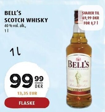 Bell's scotch whisky