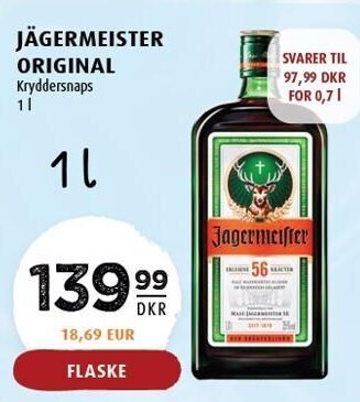 Scandinavian Park Jägermeister original tilbud