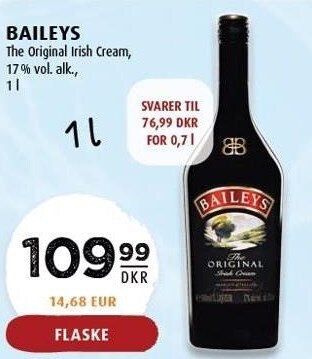 Scandinavian Park Baileys tilbud