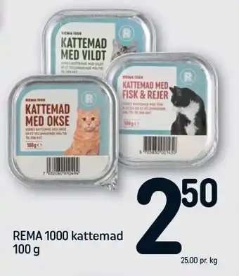 REMA 1000 Rema 1000 kattemad tilbud