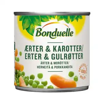 REMA 1000 Ærter & gulerødder, 265 g tilbud