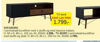 Daells Bolighus Tv-bord tilbud