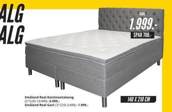 My Home Småland real kontinentalseng tilbud