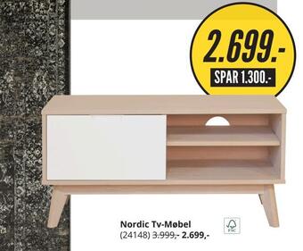 My Home Nordic tv-møbel tilbud