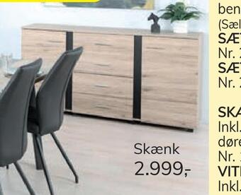 Daells Bolighus Skænk tilbud