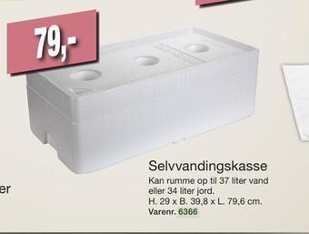 Harald Nyborg Selvvandingskasse tilbud