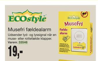Harald Nyborg Musefri fældealarm tilbud