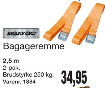 Harald Nyborg Bagageremme tilbud