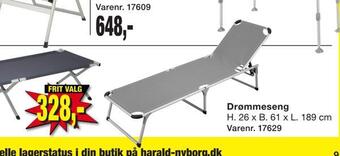 Harald Nyborg Drømmeseng tilbud