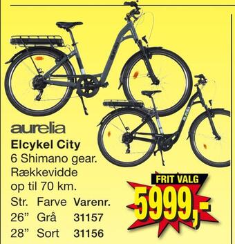 Harald Nyborg Elcykel city tilbud