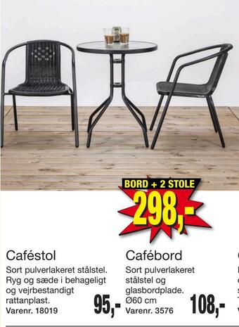 Harald Nyborg Bord + 2 stole tilbud