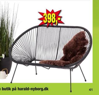 Harald Nyborg Mexicali loungestol tilbud