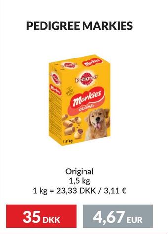 Nielsen's Discount Pedigree markies tilbud