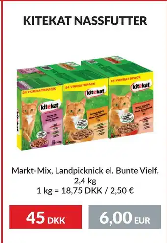 Nielsen's Discount Kitekat nassfutter tilbud