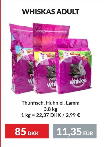 Nielsen's Discount Whiskas adult tilbud