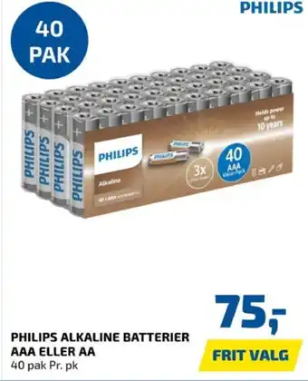 Davidsen Philips batterier tilbud
