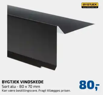 Bygtjek vindskede