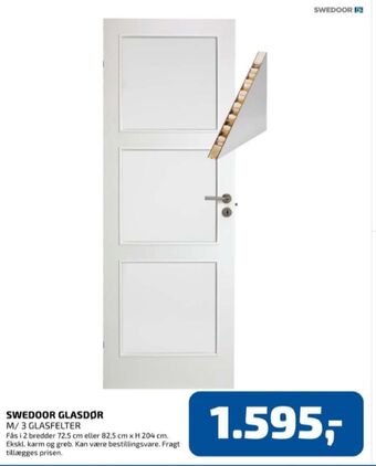 Davidsen Swedoor dør tilbud