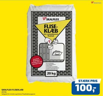 Davidsen Skalflex fliseklæb tilbud