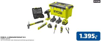 Davidsen Ryobi værktøjssæt tilbud