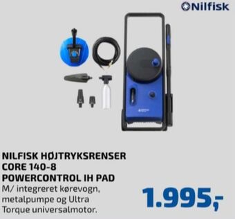 Davidsen Nilfisk højtryksrenser tilbud