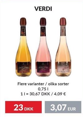 Nielsen's Discount Verdi - flere varianter tilbud