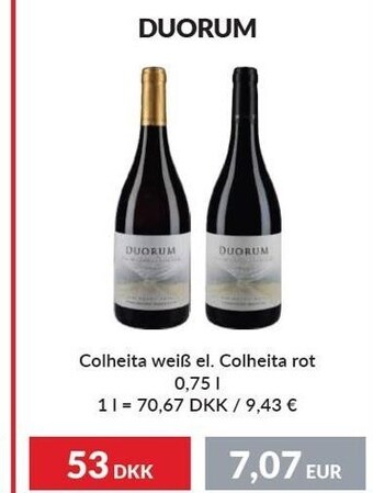Duorum colheita weiss el. colheita rot