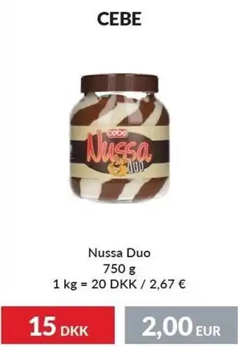 Nielsen's Discount Nussa duo tilbud