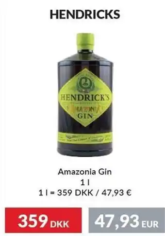 Nielsen's Discount Hendricks tilbud