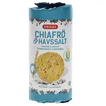 Friggs | 2 x majskager med chiafrø & havsalt