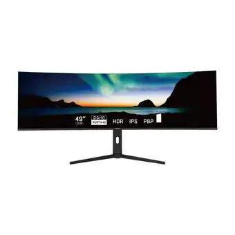 Power Cepter pulse 49 dqhd skærm tilbud