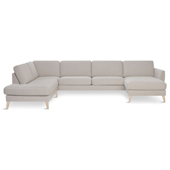 Sit´n Sleep Nova modular hj. sofa m/open end, beige tilbud