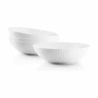 Imerco Eva trio legio nova pastaskål - 4 stk. - ø 20 cm - porcelæn - hvid tilbud
