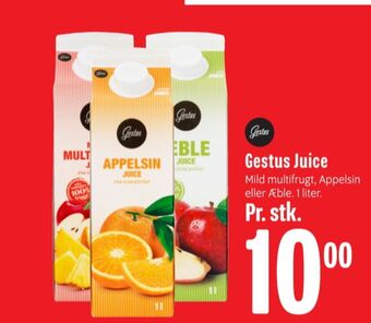 Min Købmand Gestus appelsinjuice tilbud