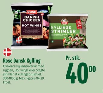 Min Købmand Rose kyllingestrimler tilbud