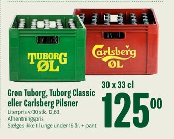 Min Købmand Grøn øl tilbud