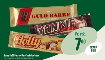 Min Købmand Yankie chokoladebar tilbud