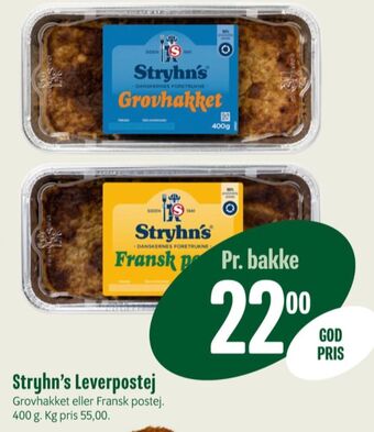 Min Købmand Fransk postej leverpostej tilbud