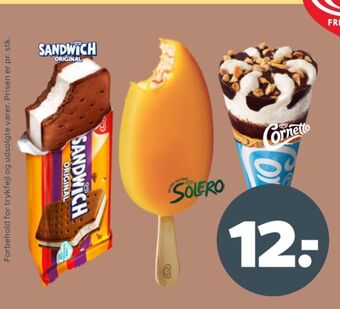 Netto Sandwich issnack tilbud