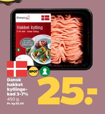 Netto Danpo hakket kylling tilbud