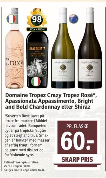 SPAR Ukendt australsk rødvin tilbud