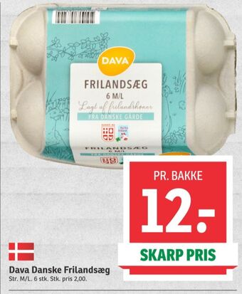 SPAR Dava foods æg tilbud