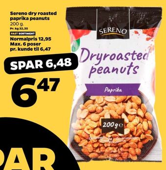 Netto Sereno peanuts tilbud