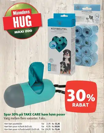 Maxi Zoo Take care hundeposer tilbud