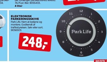 Elektronisk parkeringsskive
