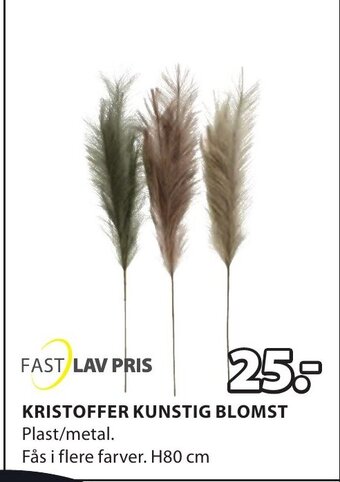 JYSK KRISTOFFER KUNSTIG BLOMST tilbud